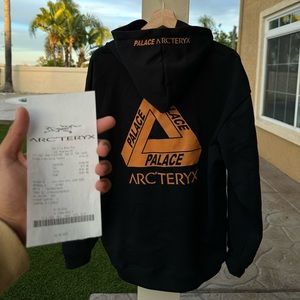 Palace x arc'teryx hoodie